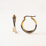 Mixed Metal Creolen