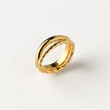 Double Texture Ring