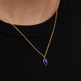 Tidal Lapislazuli Halskette