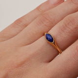 Tidal Lapislazuli Ring