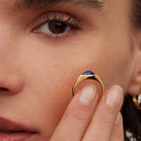 Tidal Lapislazuli Ring