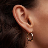 Mixed Metal Creolen
